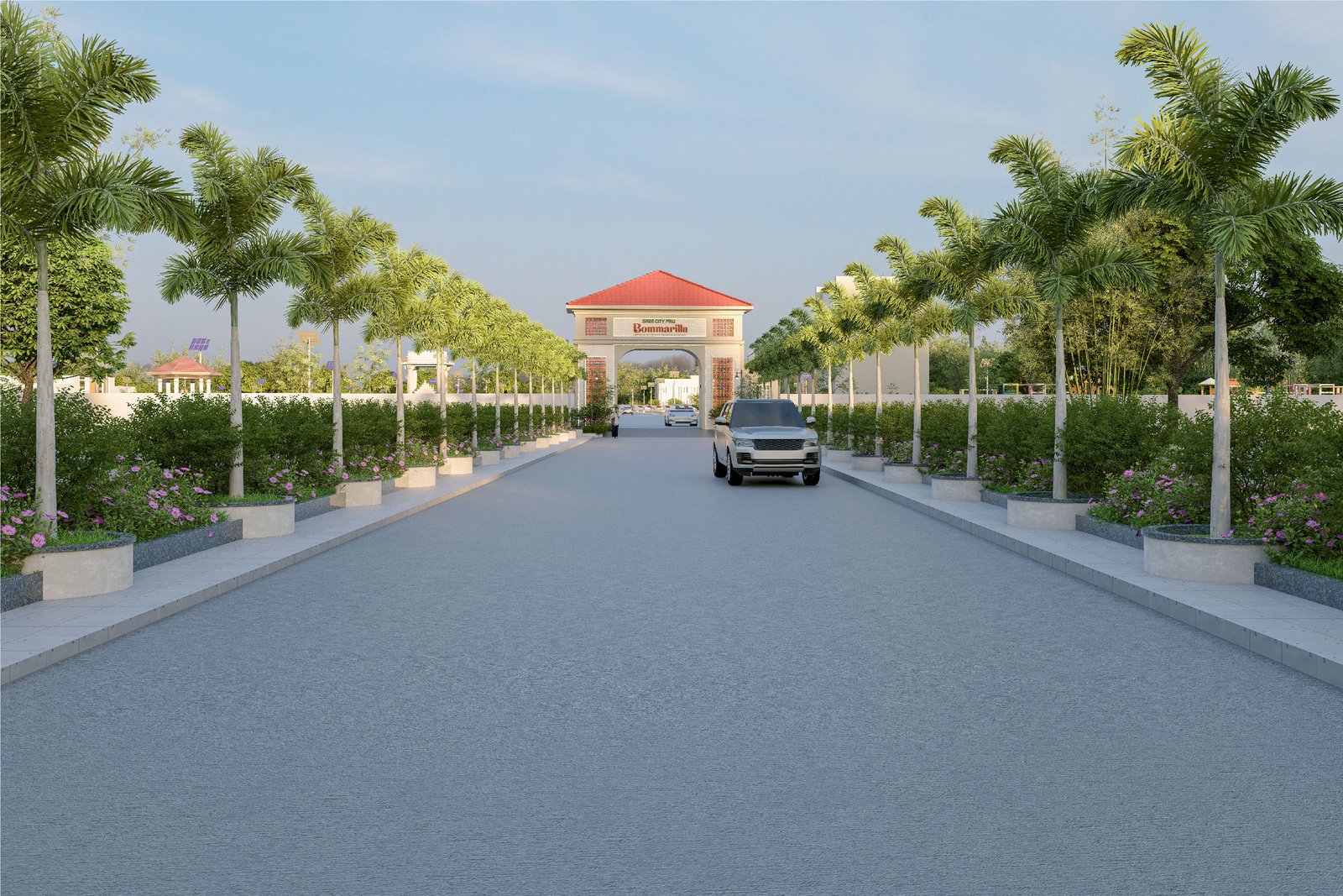 Bommarillu internal roads