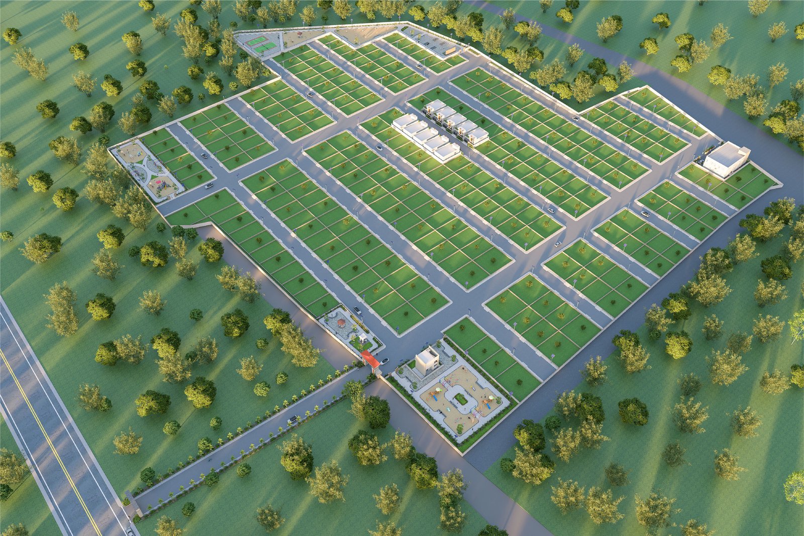 Bommarillu site plan, Vuyyuru