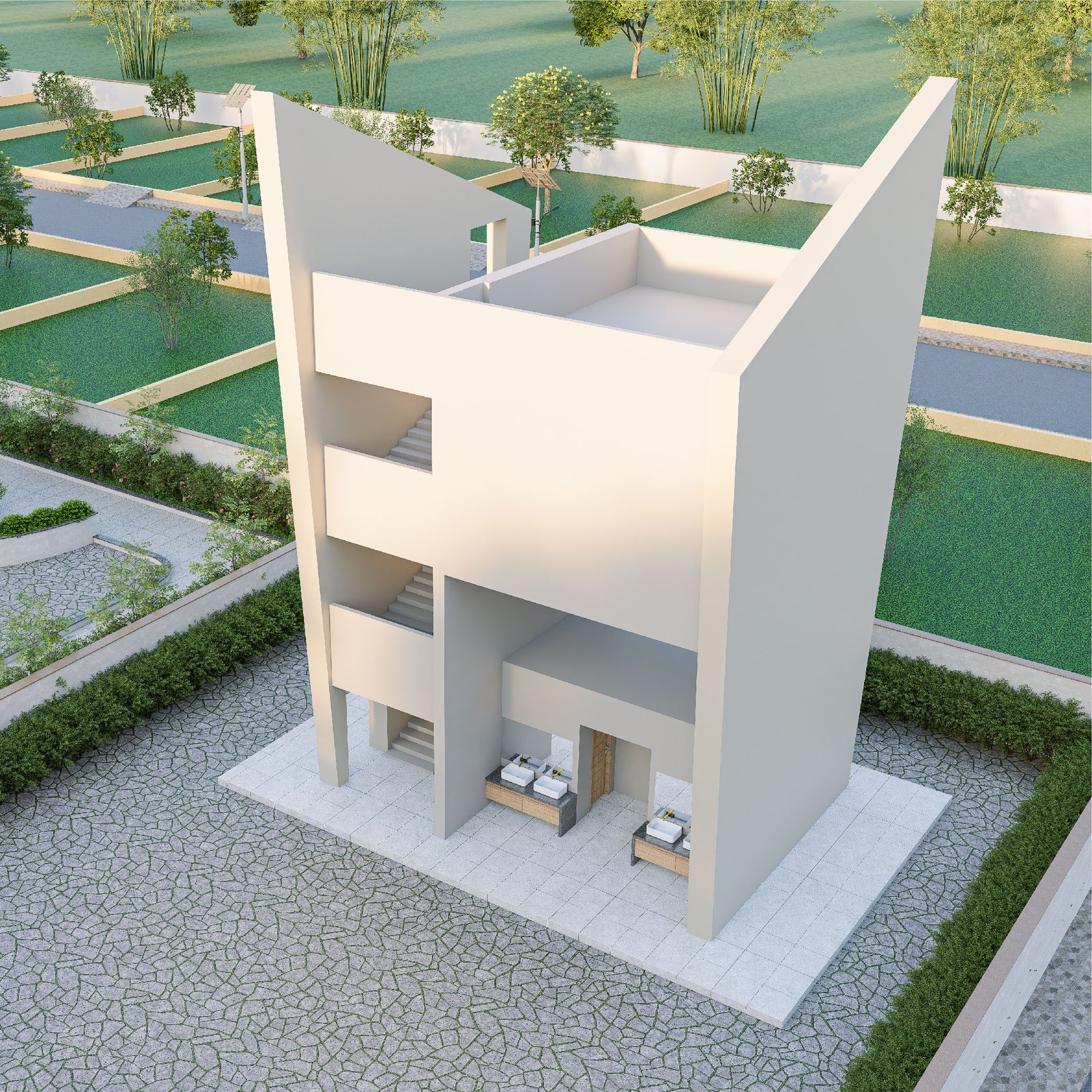 Brindavanam community spaces