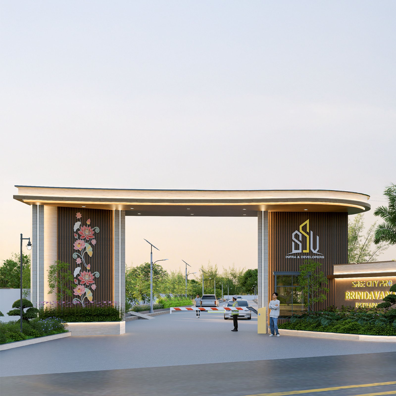 Brindavanam entrance