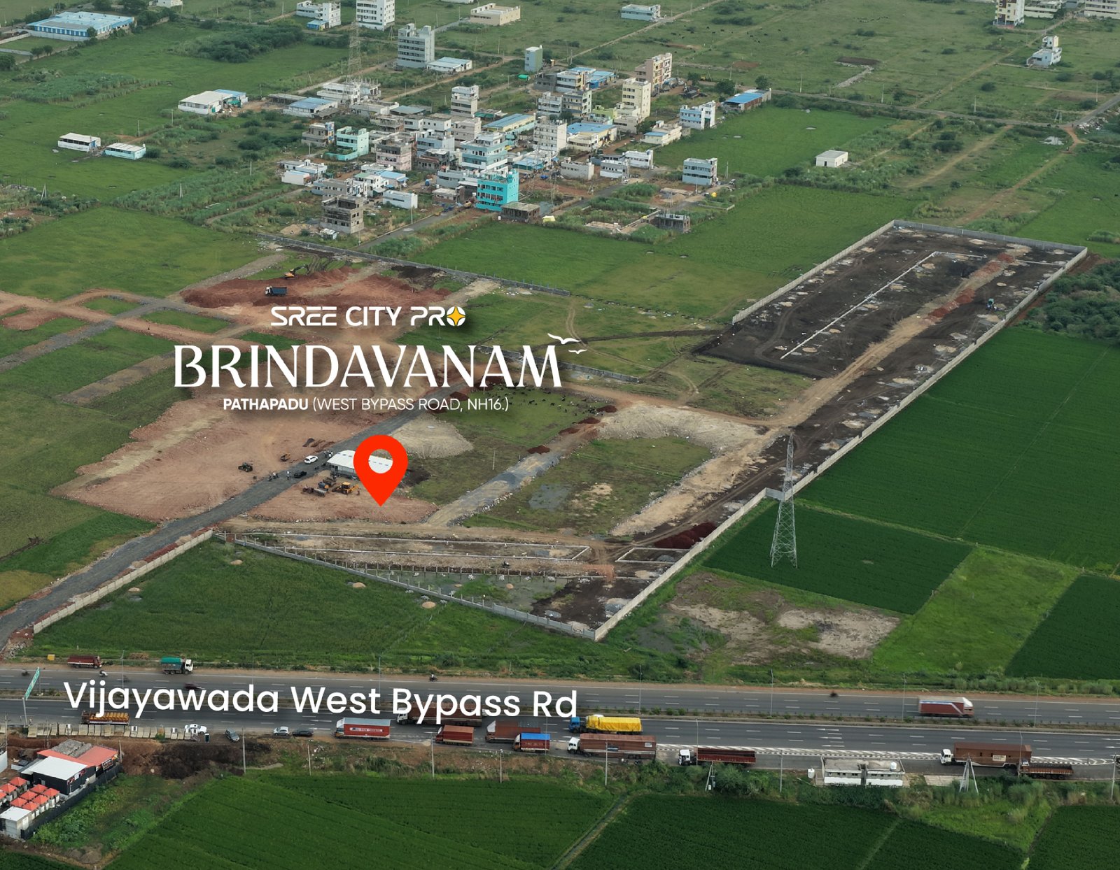 Brindavanam internal roads