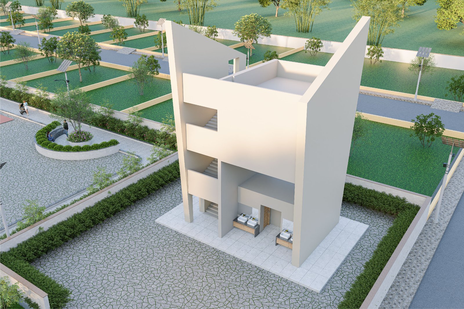 Brindavanam plots, Pathapadu