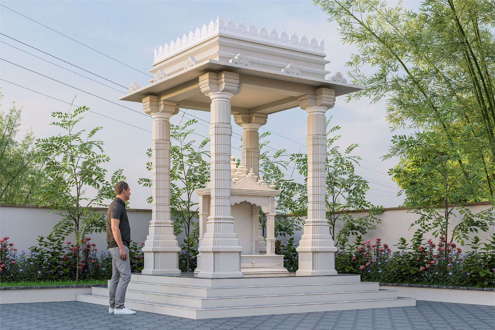 Brindavanam entrance, Pathapadu