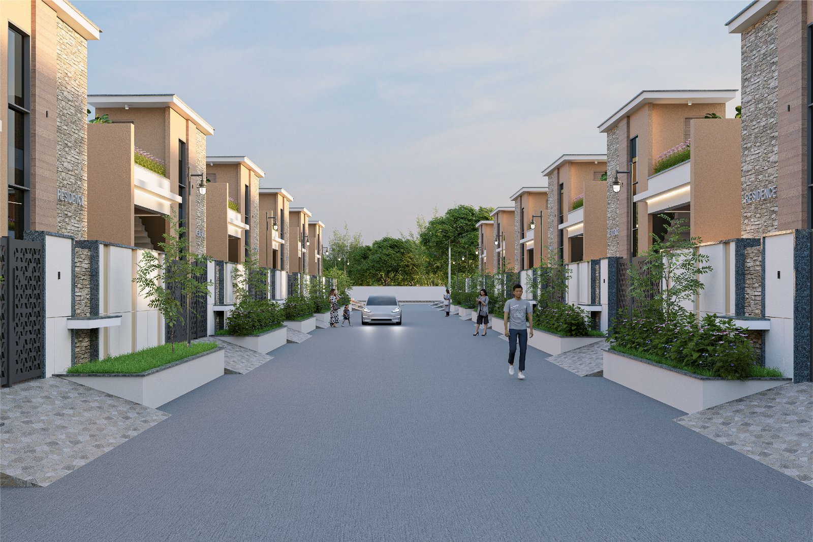 Brindavanam green spaces, Pathapadu